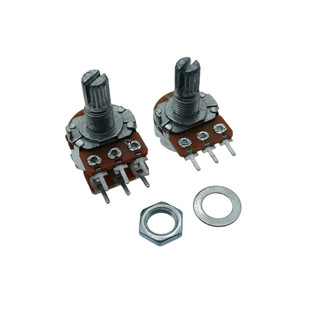 WH148单联/双联功放音响电位器 B5K B10K A10K B50K B100K 带步进