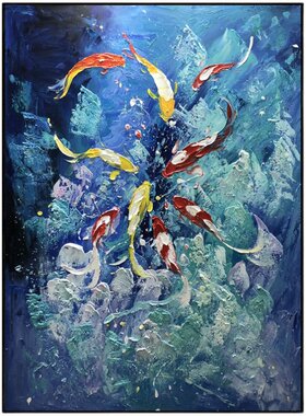 艺术作品纯手绘油画深圳市
