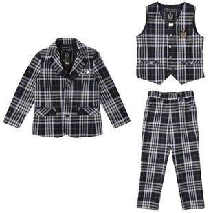 IVY HOUSE常春藤儿童装男童西服外套春秋季 西装马甲西裤演出正装