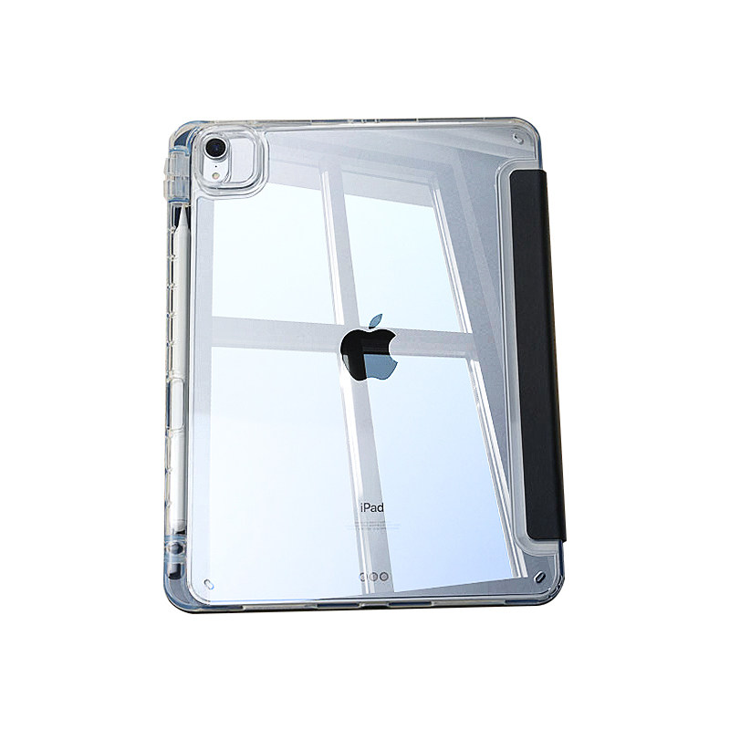 朗费克适用iPadAir7保护套pro11英寸苹果平板电脑9代8保护壳2亚克力带笔槽10/11外壳mini6/7透明4轻薄6/5防弯