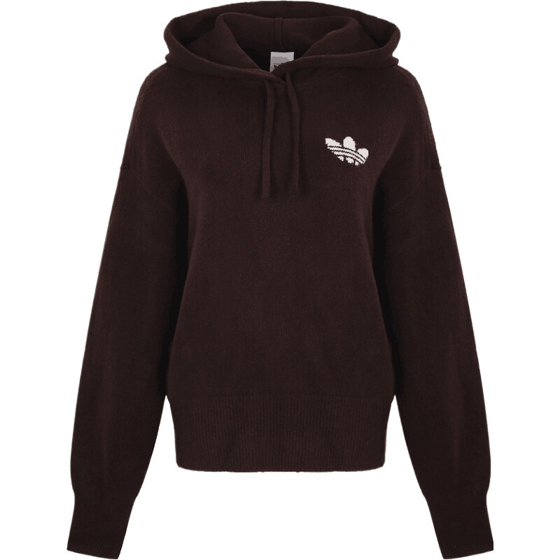 滔搏丨adidas阿迪达斯三叶草女子ESS KNT HD运动毛衣套头衫IA4448