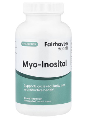 Fairhaven Health爱希儿Myo-肌醇男女通用男性精健康孕期帮助生理