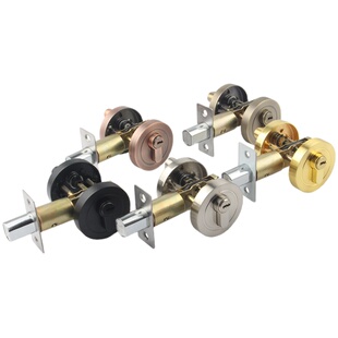 隐形门锁暗锁室内门锁辅助锁闭门锁房门锁木门锁通道锁平头锁呆锁