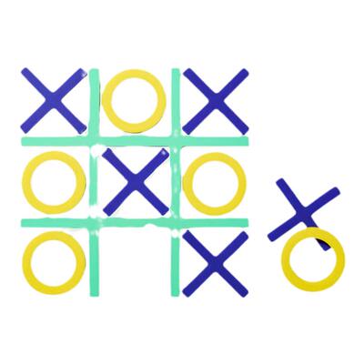 美国 “井”字游戏餐垫 MoMA Tic-Tac-Trivet  杯垫冷暖色套装