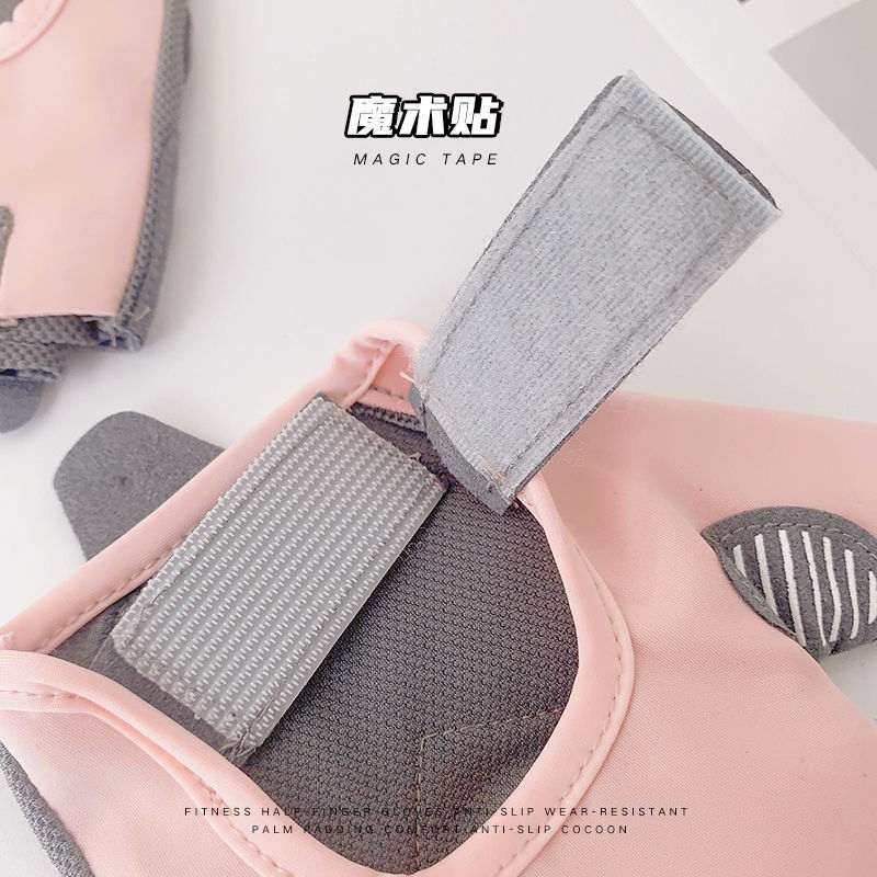 新款女士健身手套运动半手套批发防滑液态硅胶供货指骑行耐磨手套