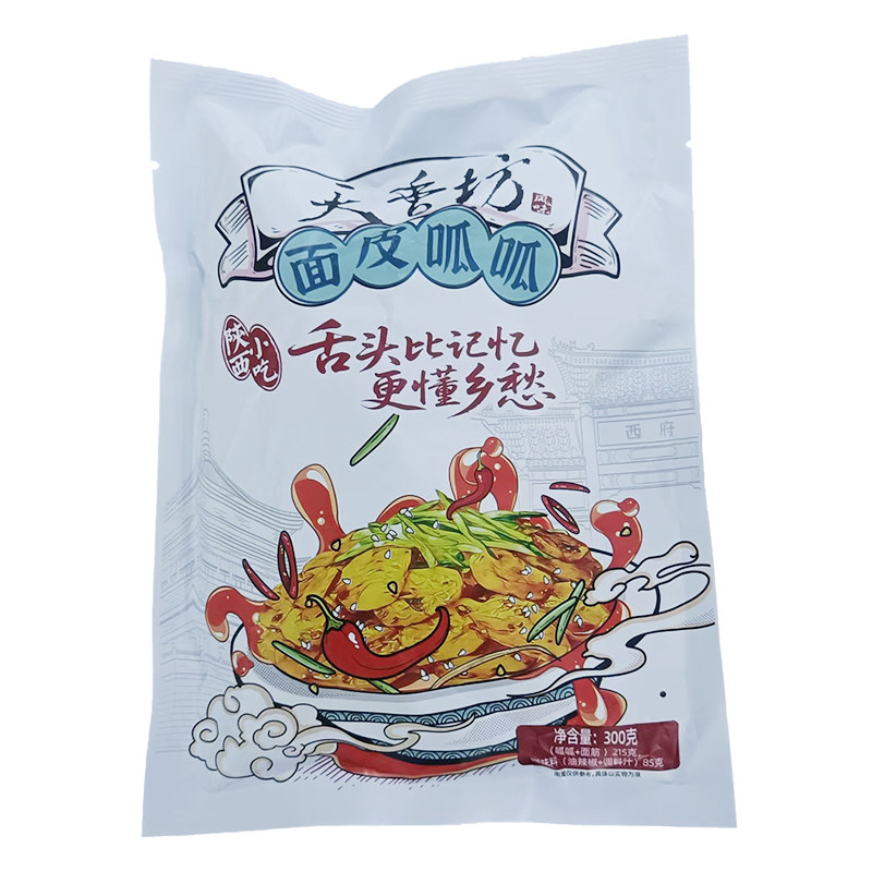 天香坊西府擀面皮呱呱酸辣即食