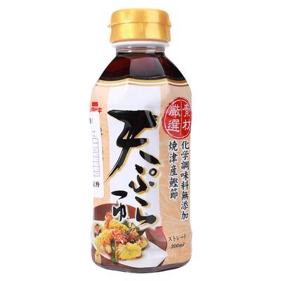 日本进口一引天妇罗调味汁300ml天妇罗酱油炸虾炸鸡炸蔬菜酱酱汁
