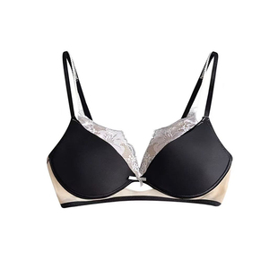 【原创款 晚风告白】蕾丝内衣女性感深V透气提拉聚拢显大文胸罩
