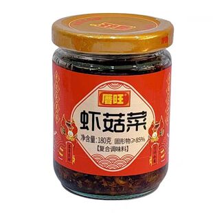 厝旺虾菇菜潮汕小菜酱菜开盖即食下饭菜开味菜拌面酱早餐配粥杂咸