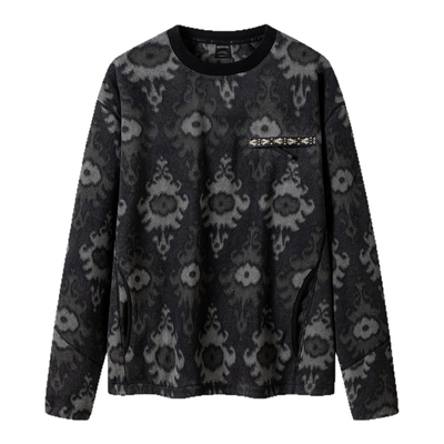 2025秋冬新款户外绒类套头衫男