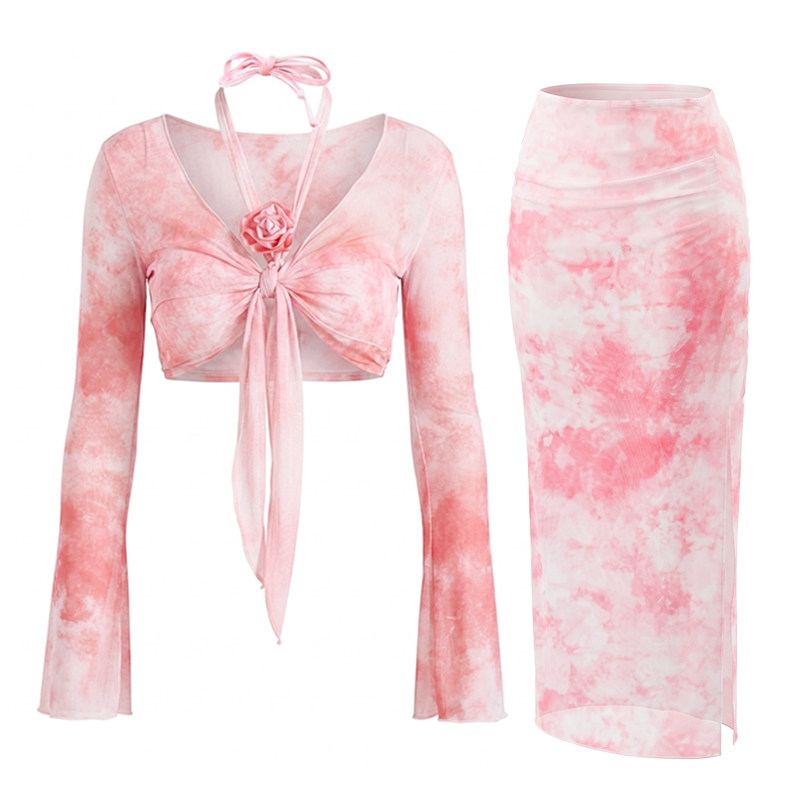 超粉！超美的比基尼套装！