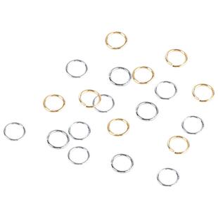 包18K金开口圈手工diy手链项链连接环金属O圈圆环配饰环扣圈配件