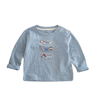 男女宝宝打底衫26春装新款儿童长袖上衣春秋季宝宝衣服春天外出服