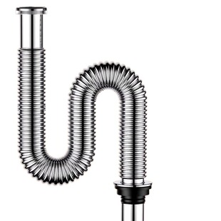 不锈钢洗手盆下水管防堵防臭水盆面盆洗脸盆排水管软管配件下水器