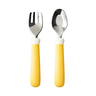 皇宠宝宝勺子儿童一岁专用自主进食元宝勺婴儿学吃饭训练辅食叉勺