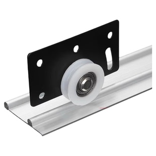 衣柜门推拉门轨道滑轮平移门滑轨吊轨吊轮柜门橱柜滚轮趟门轮配件