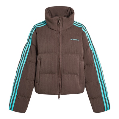 阿迪达斯三叶草女羽绒服鸭绒外套