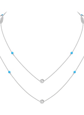 GXIAOXIAO【星澜】百搭双层项链