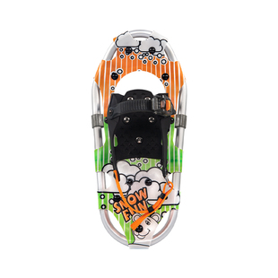 G2儿童踏雪鞋户外爬雪山装备雪地行走鞋铝合金防滑可调节踏雪板