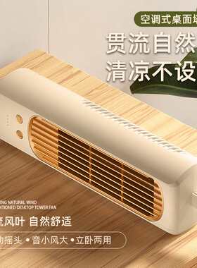 立体式新款摇头风扇多功能快速制冷左右摇头广角送风家用露营电风