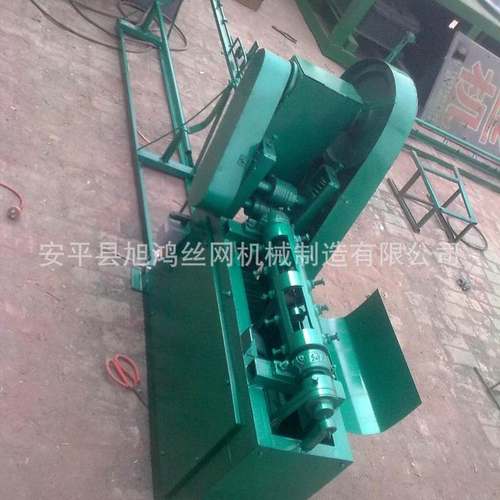 旭鸿铁丝镀锌丝调直切断机全自动小型数控液压废旧钢筋钢丝拉直机