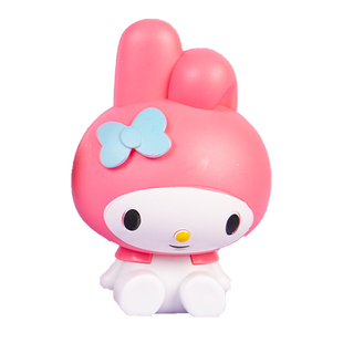 pvc美乐蒂粉色系主题甜品台蛋糕摆件melody生日布置装饰插件配件