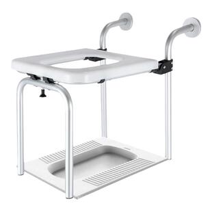 雅德卫生间折叠厕所马桶凳子蹲便改座厕老年人坐便老人可免打孔