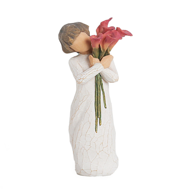 愿一礼物willowtree树脂简单