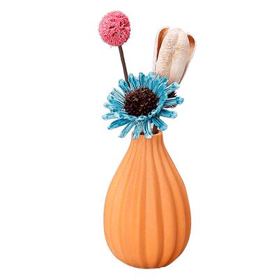 【暖色系】陶瓷小花瓶干花摆件