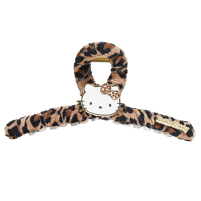 兰诺hellokitty正版授权豹纹抓夹