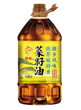 鲤鱼徽乡风味低芥酸特香菜籽油5L