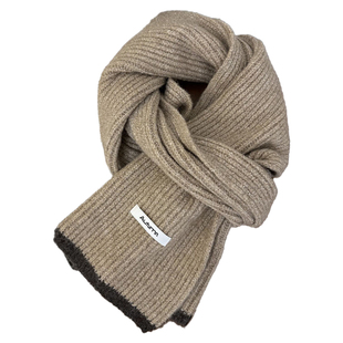 围巾男冬天韩系氛围感保暖针织围脖男生高级感2025新款冬送男朋友