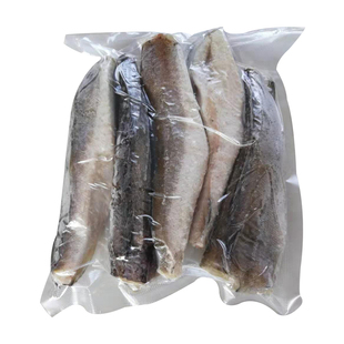 鳕鱼新鲜去头去尾鱼段无须鳕鱼冷冻深海无须雪鱼明太鱼海鱼无头鱼