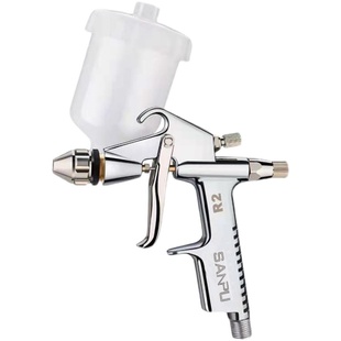 原装三普气动小型修补喷枪R-2扁嘴K3 圆嘴皮具绘画家具补漆喷漆枪