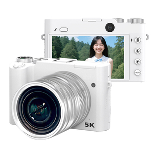初步5K高清数码相机旅游微单学生入门级前后双摄复古照相机替ccd