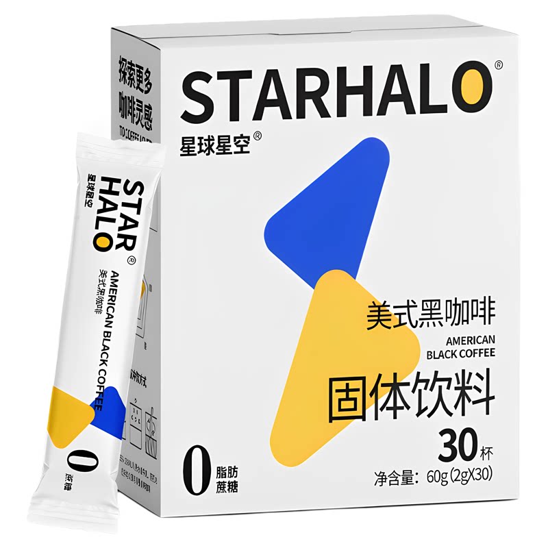 星球星空三合一特浓原味速溶咖啡