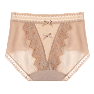 洁韵朵冰丝内裤女无痕大码收腹纯棉抗菌裆性感纯欲女生2025新款冬