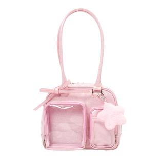 WEGO波士顿毛绒挂件娃包痛包托特包单肩手提拎包痛文化谷子二次元