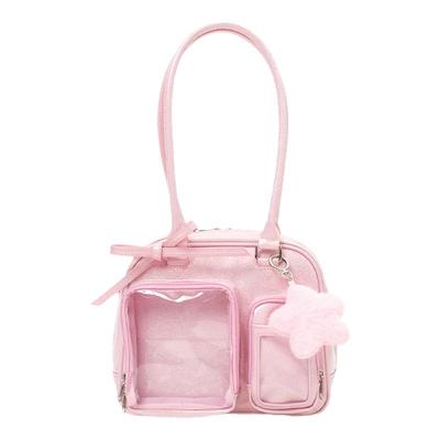 WEGO波士顿娃包细闪腋下包小食量