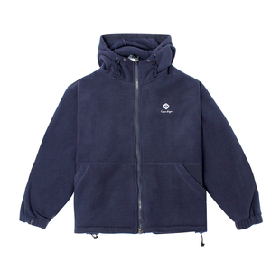 HEEMKIZOO日系复古春秋季男款休闲连帽上衣拉链外套情侣夹克潮牌