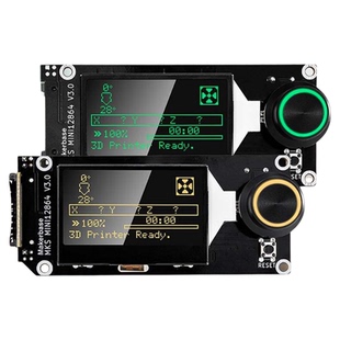 3D打印机显示屏MKS MINI 12864V3.0智能控制屏LCD屏SD卡正/侧插款 DIY配件