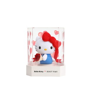 【新年礼物】Hello Kitty 联名野兽派乖乖坐手捧永生花水晶球告白