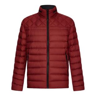 【极肤系列】比音勒芬冬季男外套休闲简约轻柔亲肤立领排骨羽绒服