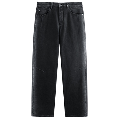 【商场同款】太平鸟男装 2025年冬季新款直筒牛仔裤男B1HAF4253