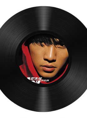 周杰伦周董JAY复古黑胶唱片摆件