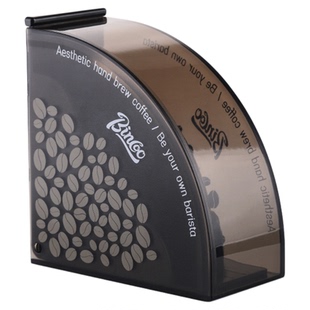 Bincoo手冲咖啡滤纸架V型摩卡壶滤纸盒意式粉碗滤纸收纳通用款