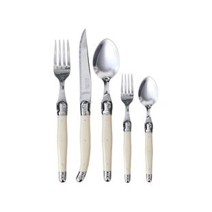 法国Jean欧式复古不锈钢刀叉牛排专用法式甜品西餐餐具