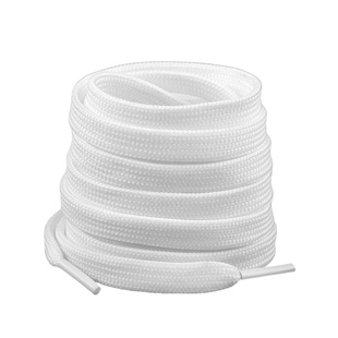 适配MLB老爹鞋NY洋基队chunky跑鞋双层扁平鞋带黑色白色 原装品质