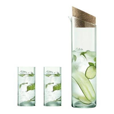 英国进口无铅玻璃家用冷水壶水杯