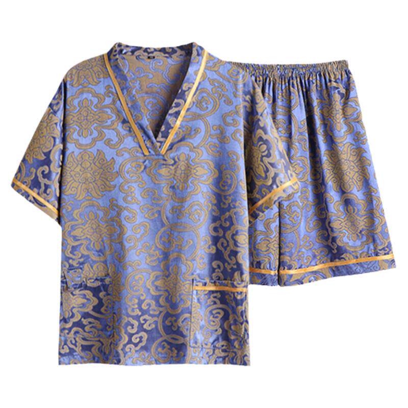 汗蒸服男女浴衣加肥加大码桑拿服美容服足疗养生按摩服洗澡洗浴服